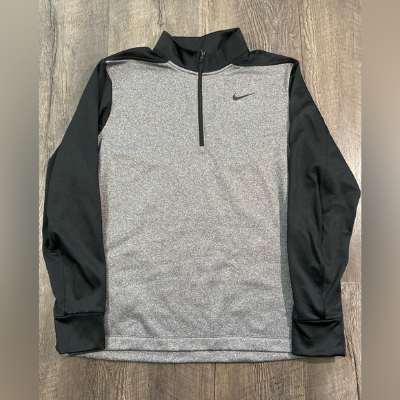 NIKE DRI-Fit 1/4 Zip Mens Pull-Over - Picture 1 of 4